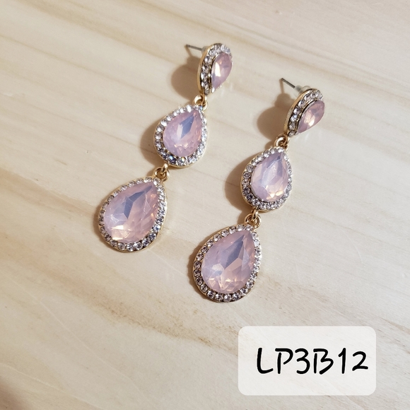 Crystal,Rhinestone Boutique Drop Down Dangle Earrings 4 Styles to Choose From - Picture 4 of 6